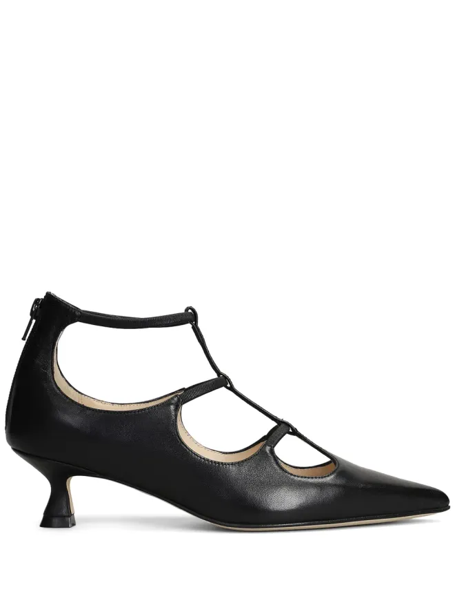 Anna F. Anna F. レザー パンプスの商品画像