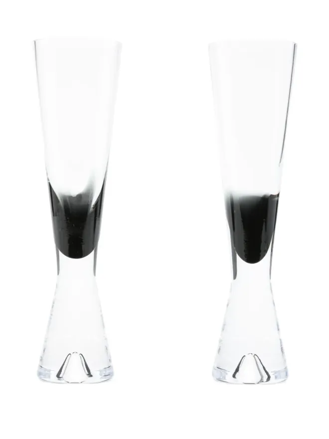 Tom Dixon Tom Dixon Tank チャンパングラス（セット）- ブラックの商品画像