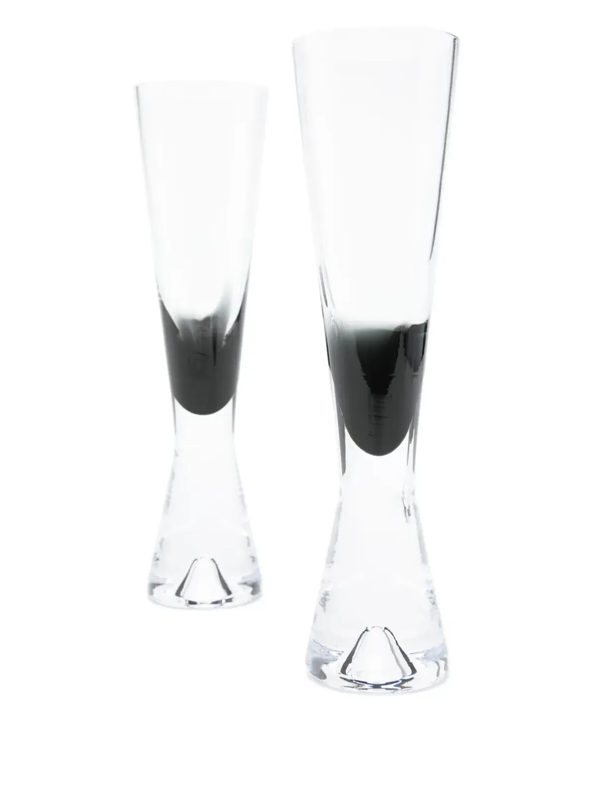 Tom Dixon Tank チャンパングラス（セット）- ブラック - 画像3