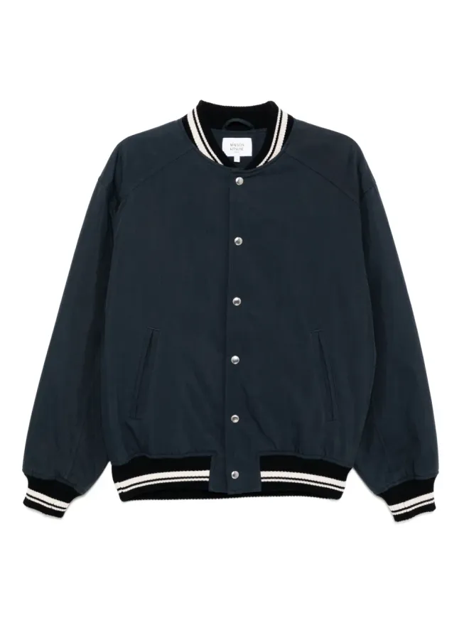 Maison Kitsuné Maison Kitsuné テディボンバー ジャケット - ブルーの商品画像