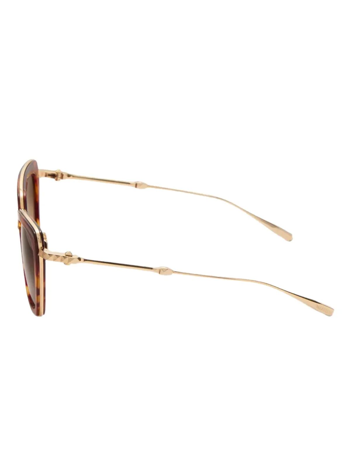 VALENTINO GARAVANI EYEWEAR VLS165 B chain sunglasses - Brown - 画像4