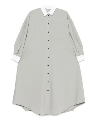Enföld Cleric shirt dress - Grey - サムネイル1