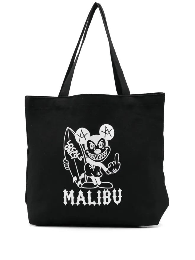 Local Authority Local Authority グラフィックプリント トートバッグ - ブラックの商品画像