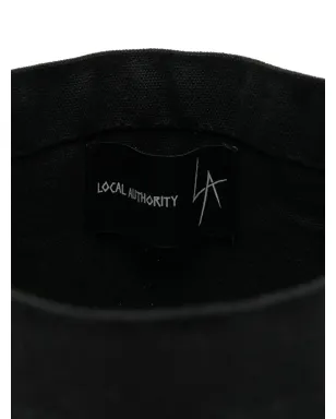 Local Authority グラフィックプリント トートバッグ - ブラック - サムネイル5