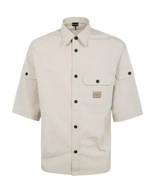 Emporio Armani ロゴアップリケ シャツ - サムネイル1