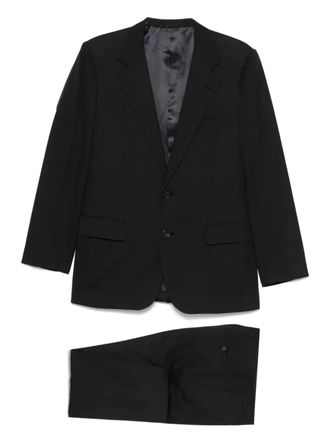 Lanvin Pre-Owned Lanvin Pre-Owned 2000年代 ネイビー シングルブレストスーツの商品画像