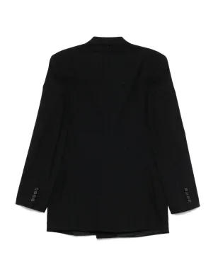 Christian Dior ビンテージ 1990年代 ピンストライプ ブレザー - ブルー - サムネイル2