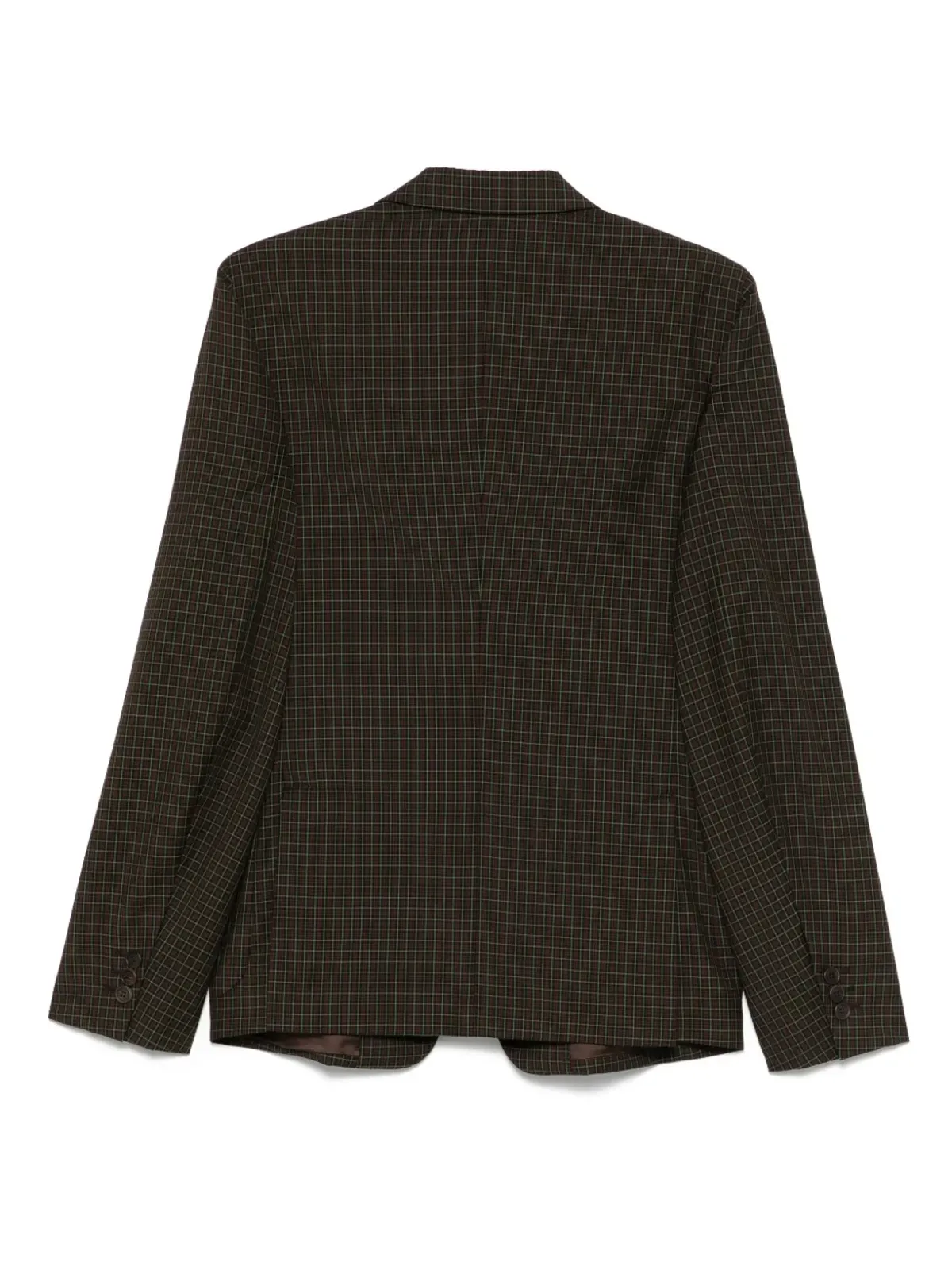 Prada ビンテージ 2010年代 チェック柄 ブレザー - ブラウン - 画像2