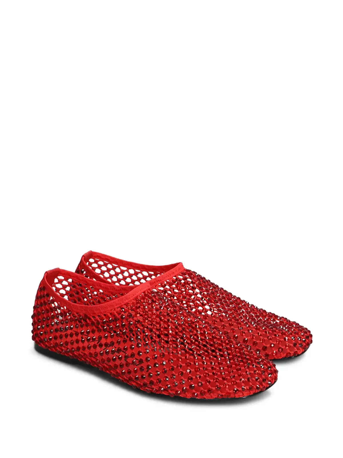 strategia shoes クリスタル装飾バレエシューズ - 画像2