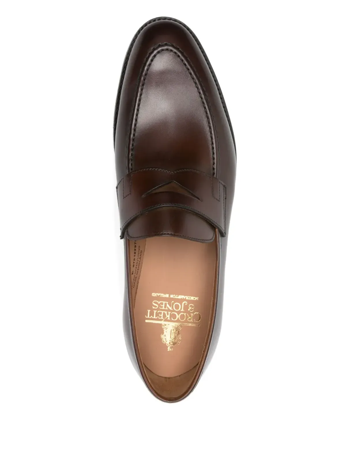 Crockett & Jones Sidney ローファー ブラウン - 画像4
