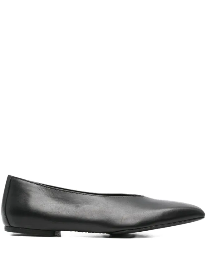 Rick Owens Rick Owens レザー バレエフラットの商品画像