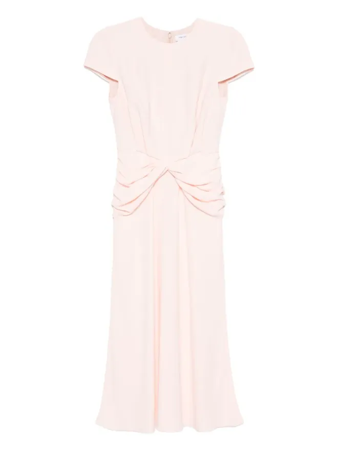 Alexander McQueen Alexander McQueen ツイストディテール ミディドレスの商品画像