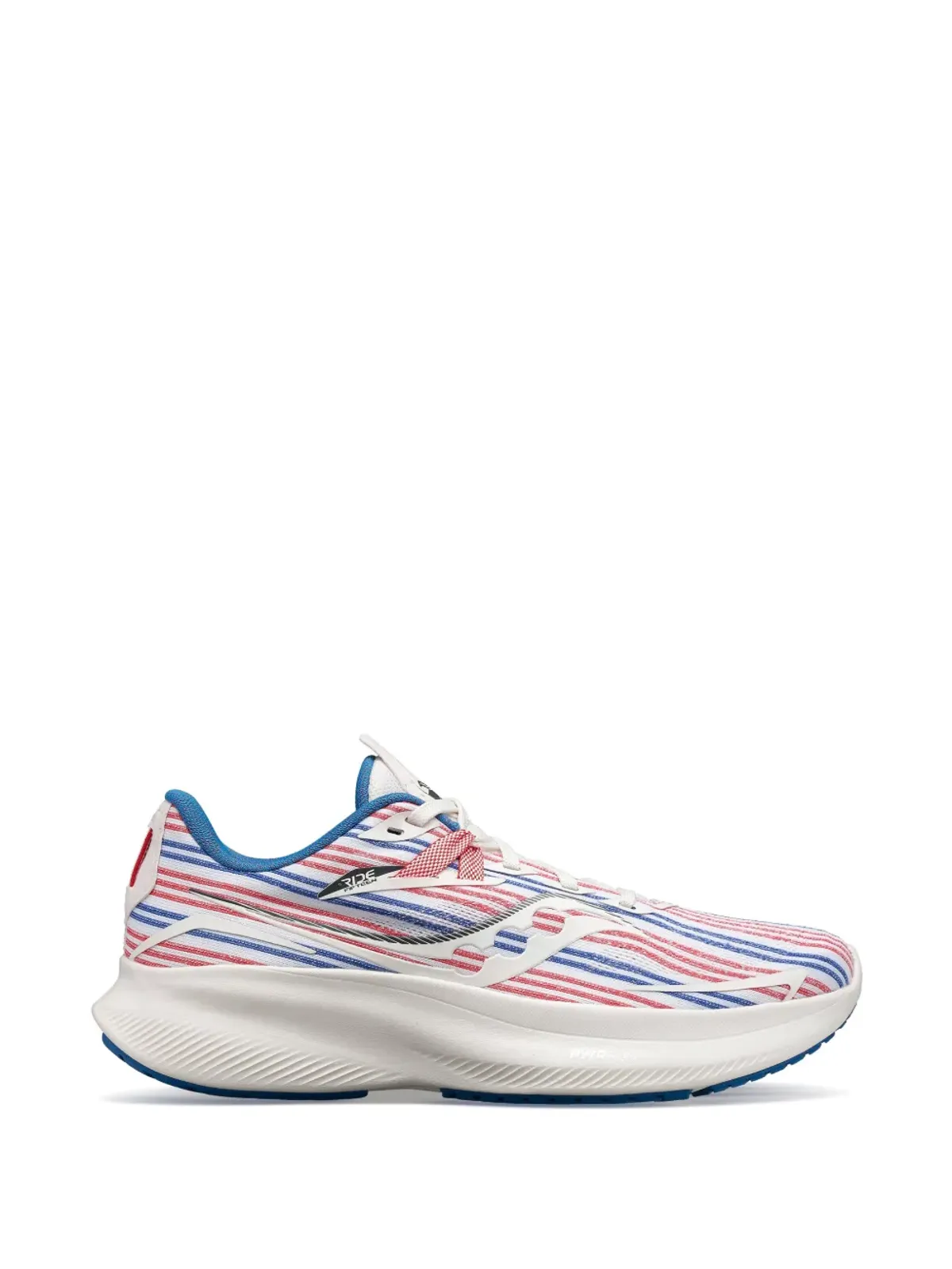 Saucony ストライプ柄スニーカー - 画像1