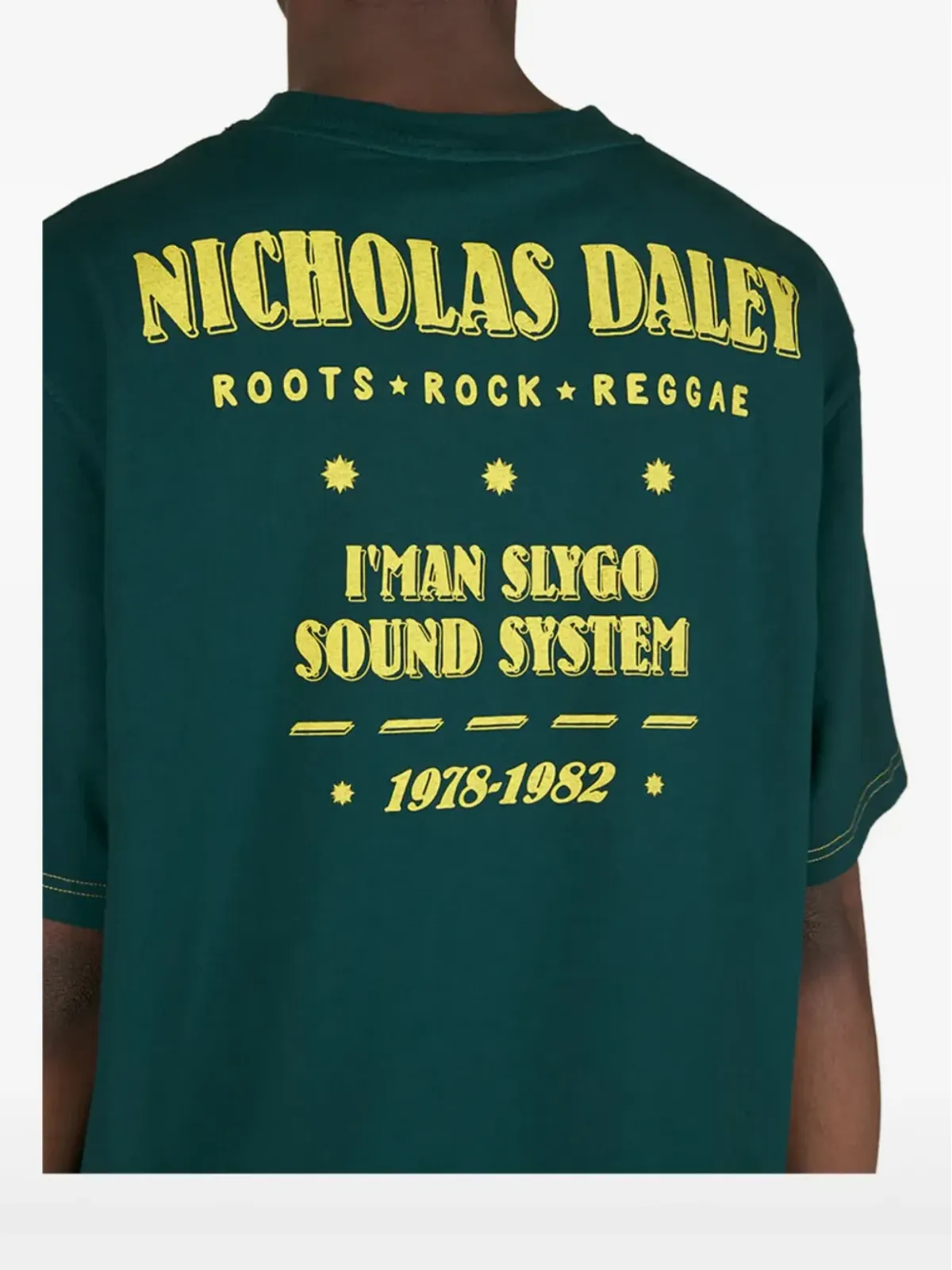 Nicholas Daley ロゴプリント Tシャツ - 画像5