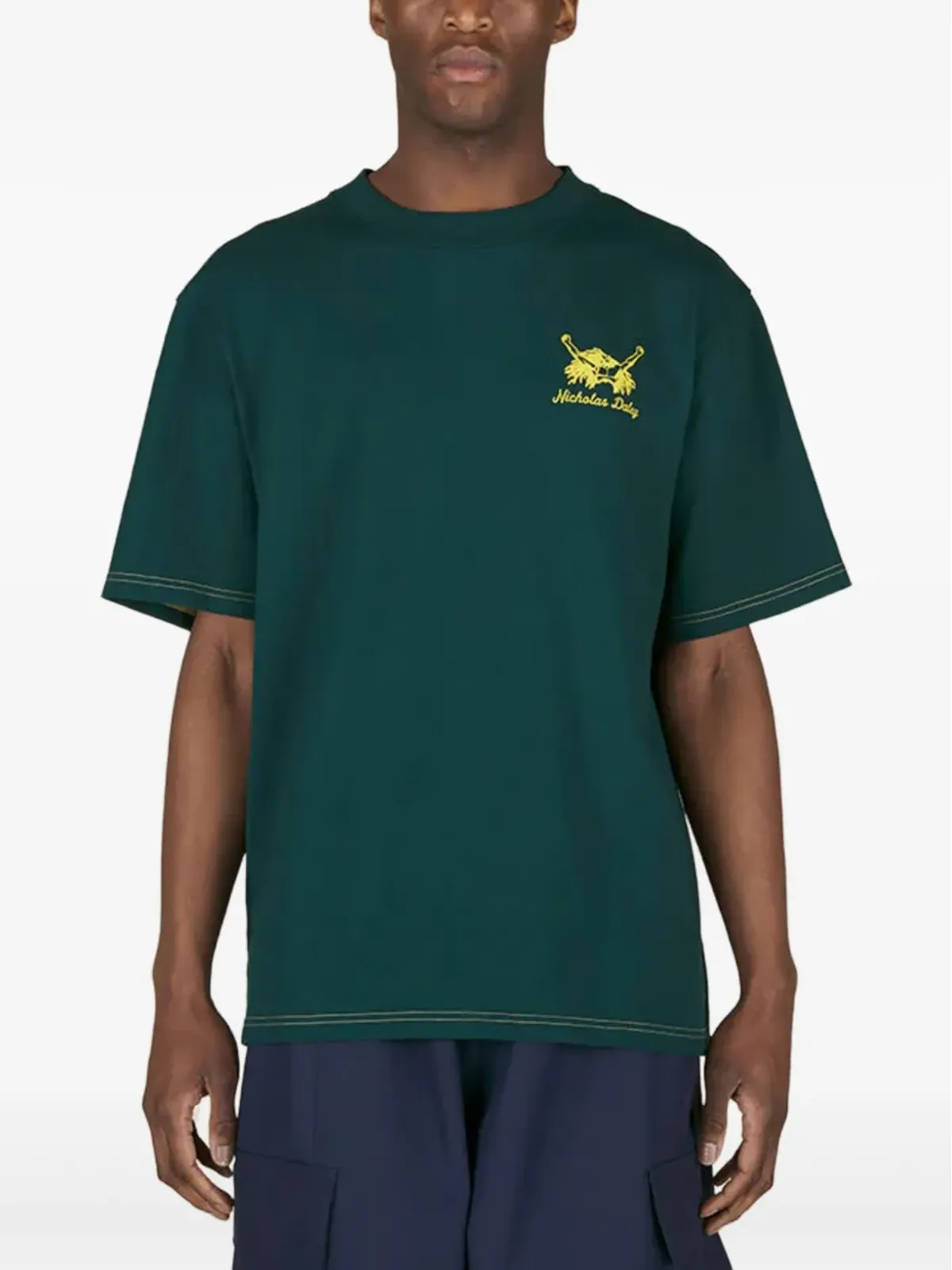 Nicholas Daley ロゴプリント Tシャツ - 画像2