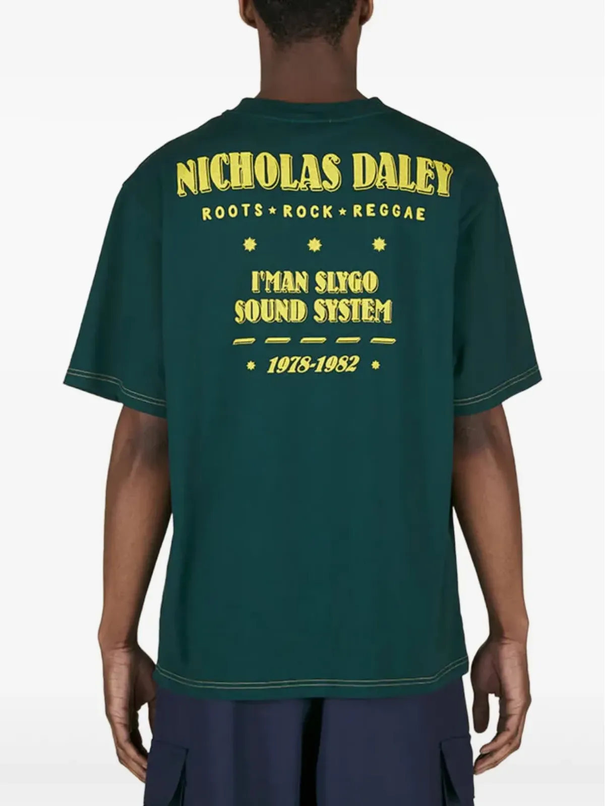 Nicholas Daley ロゴプリント Tシャツ - 画像3