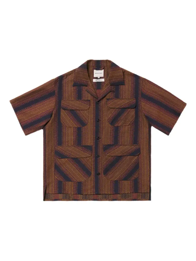 Nicholas Daley Nicholas Daley ストライプシャツの商品画像