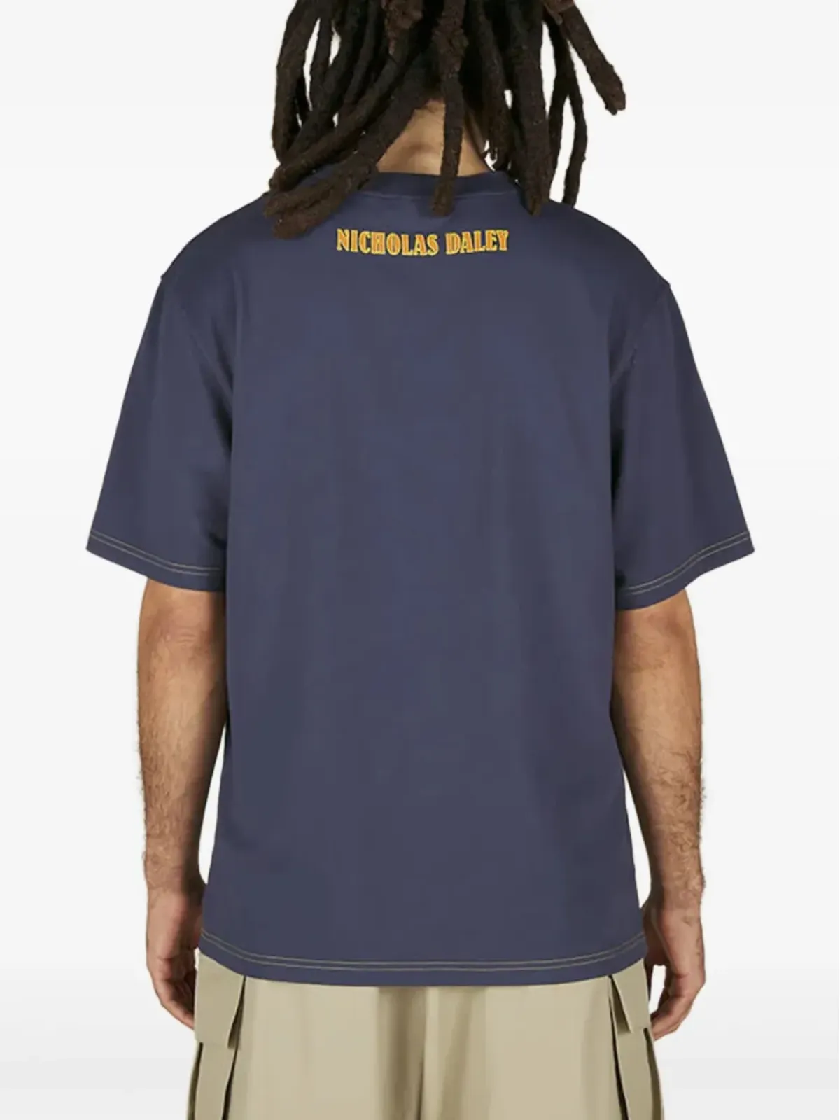 Nicholas Daley スローガンプリントTシャツ - 画像3