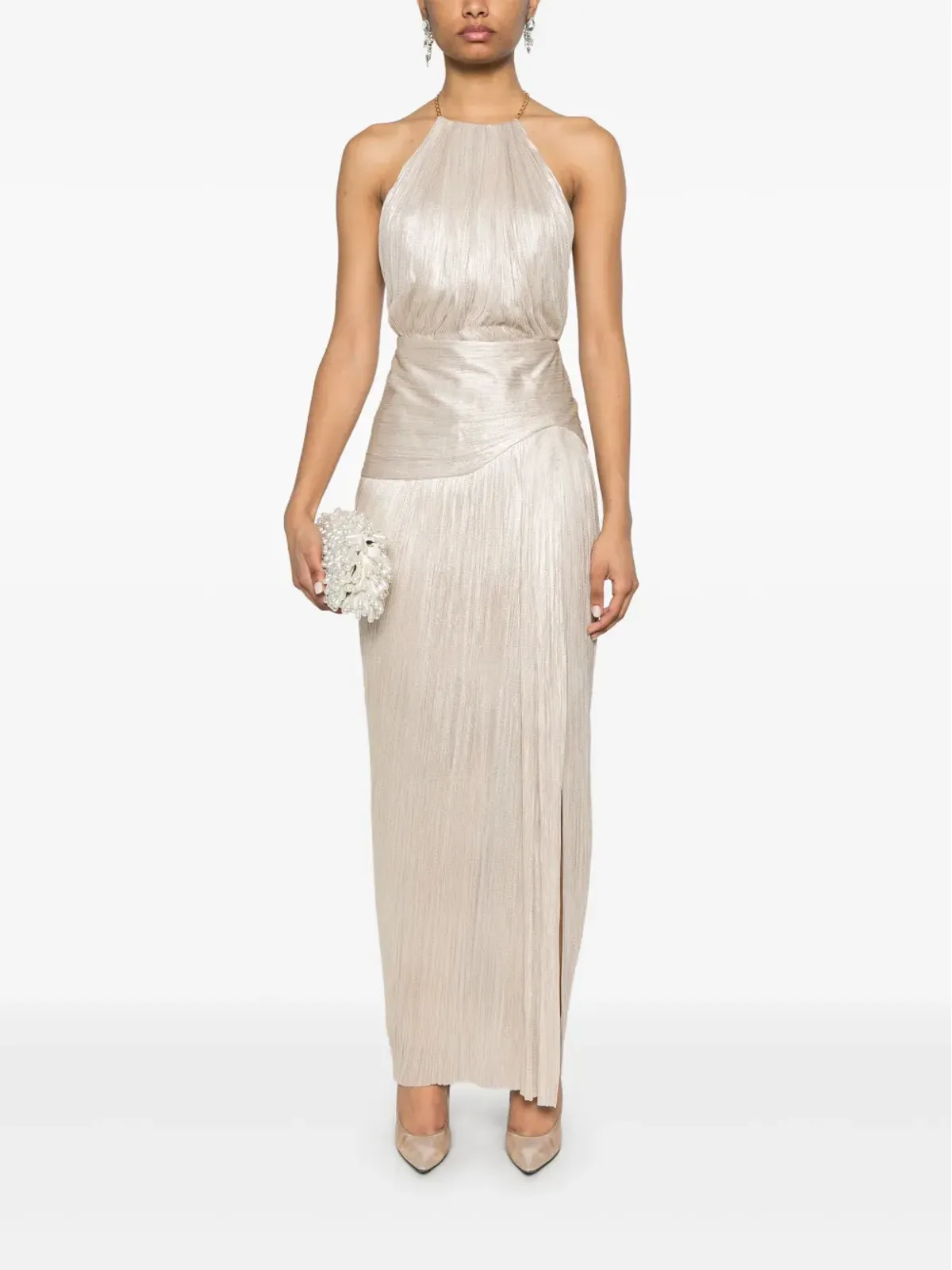 Maria Lucia Hohan Sheila maxi dress - Neutrals - 画像2