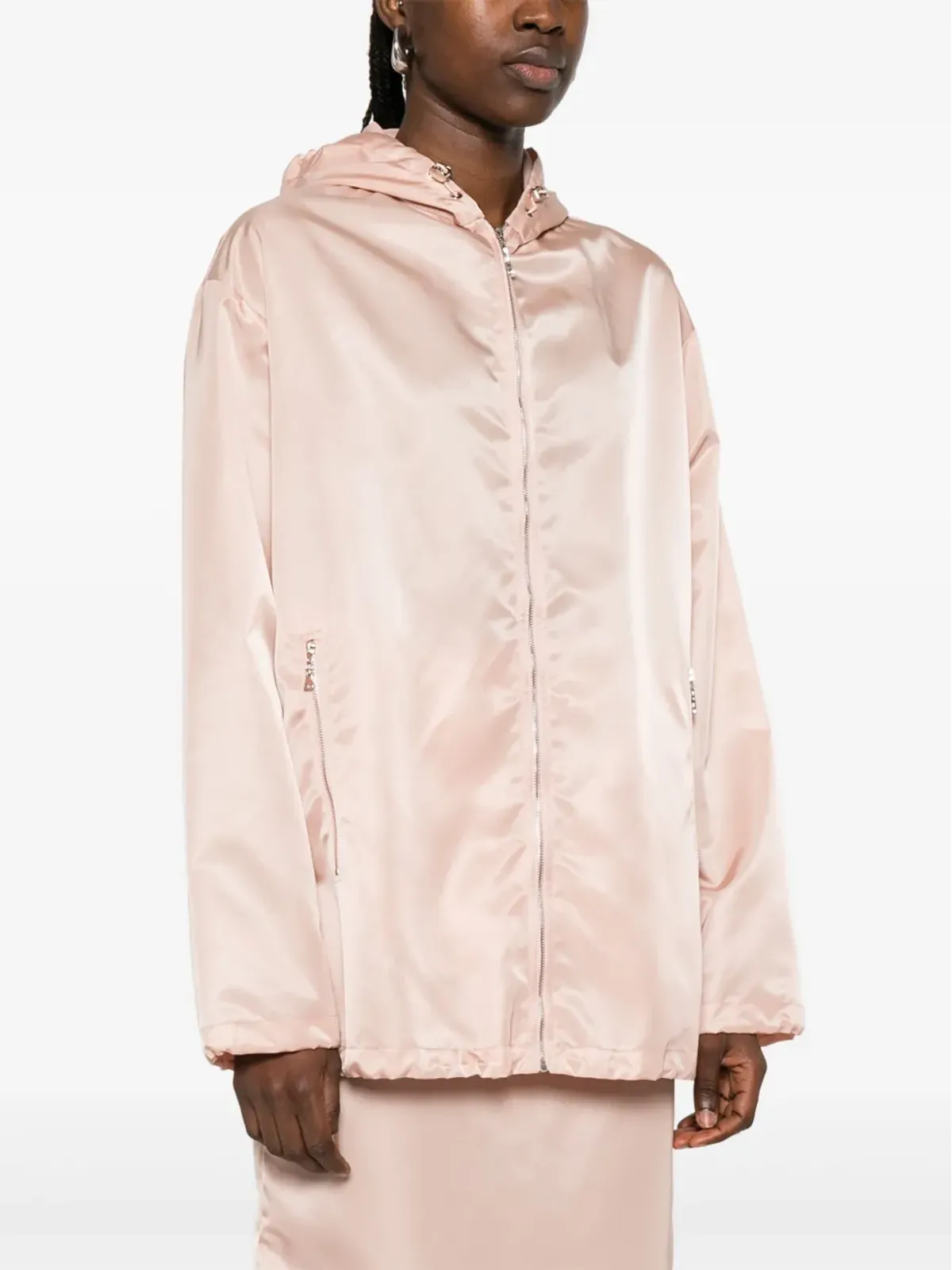A.M.G. hooded jacket - Pink - 画像2