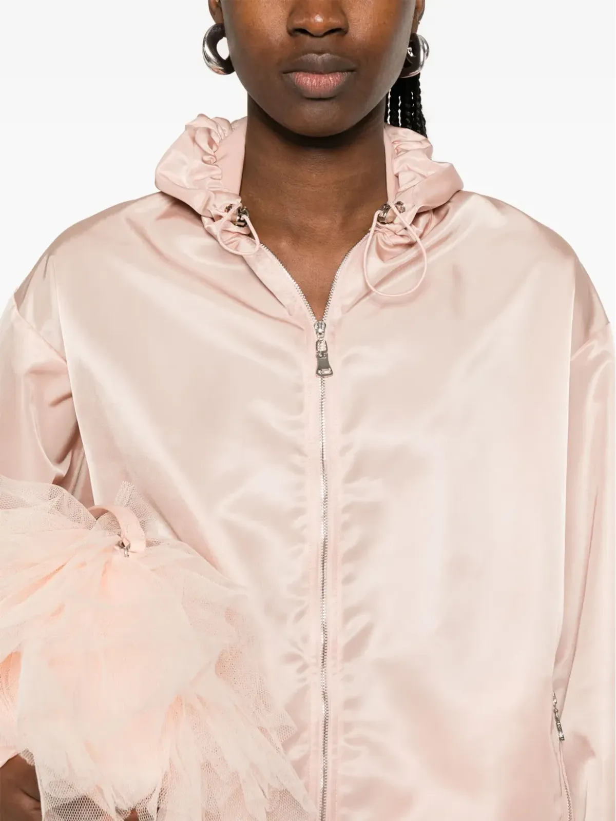 A.M.G. hooded jacket - Pink - 画像4