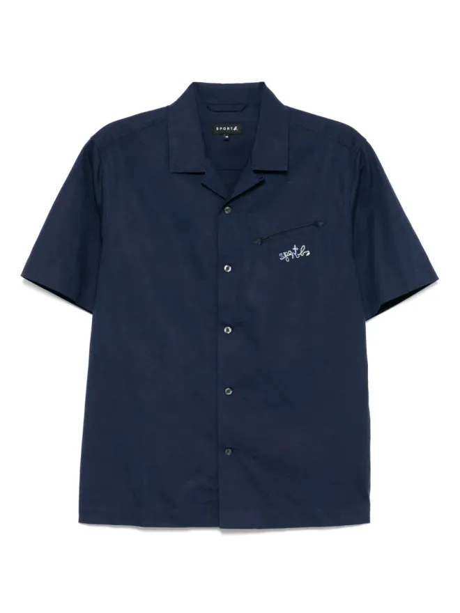 SPORT b. by agnès b. SPORT b. by agnès b. vocation short-sleeves shirt - Blueの商品画像