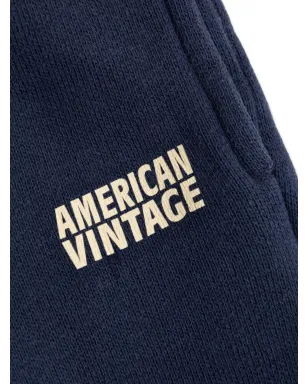 American Vintage Kids ロゴプリント トラックパンツ - サムネイル3