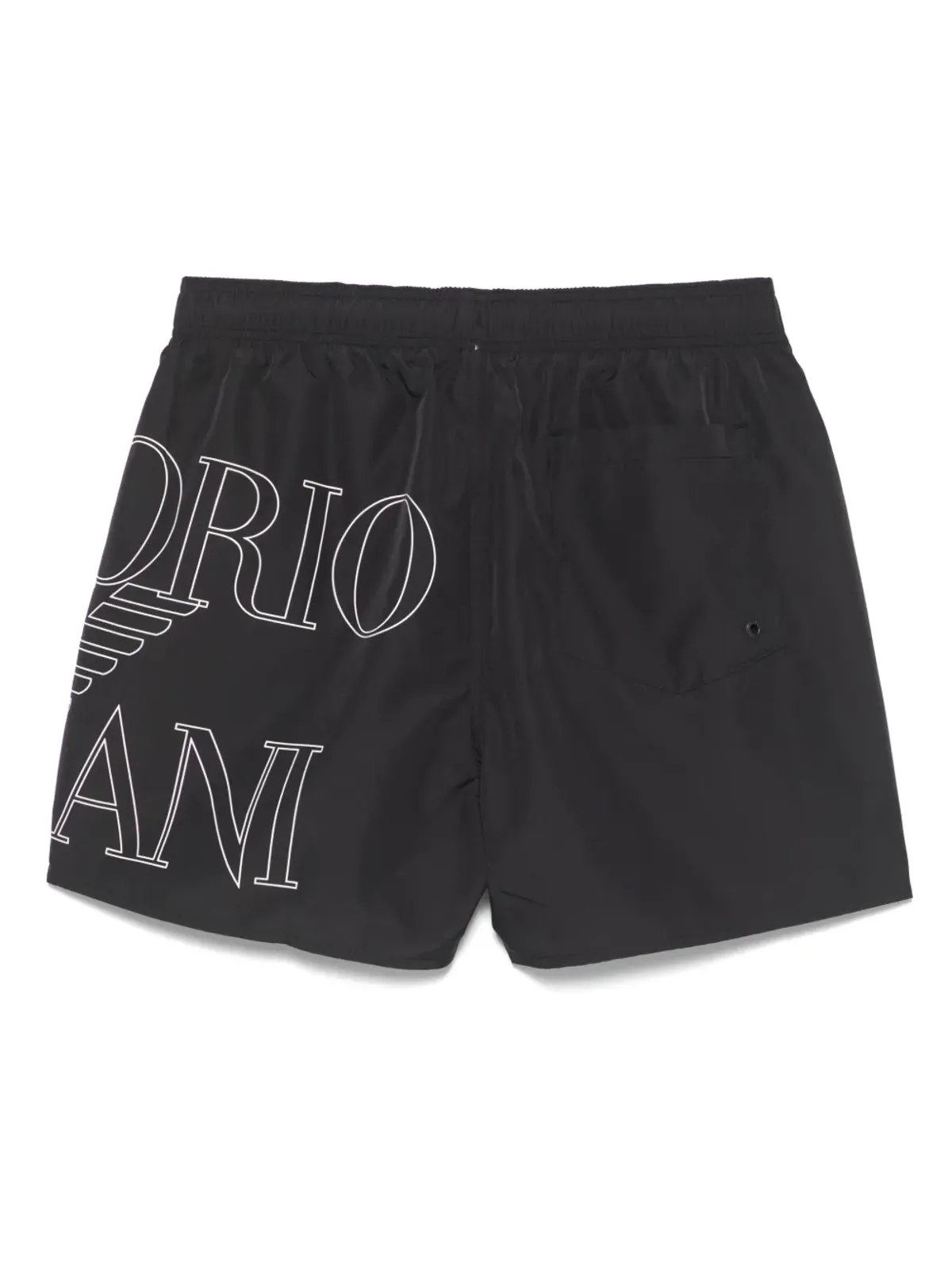 Emporio Armani ロゴプリント スイムショーツ - 画像2