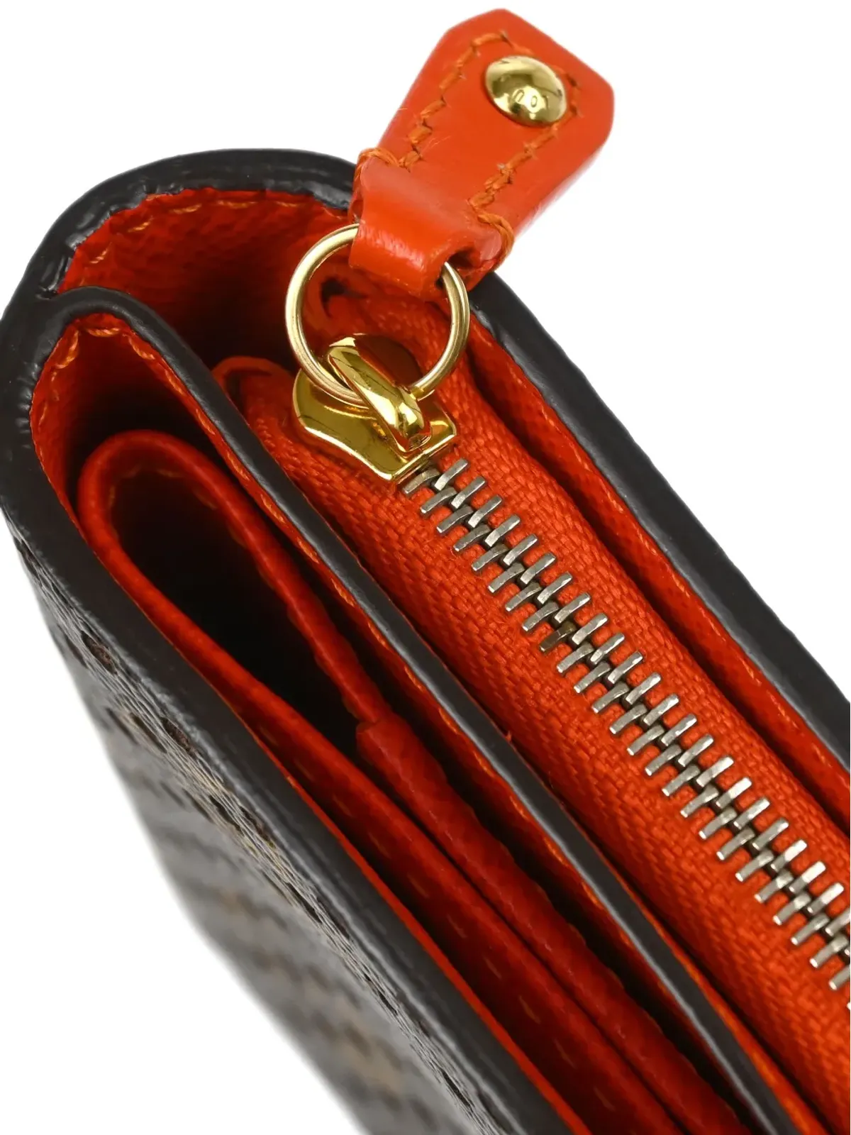 Louis Vuitton ビンテージ 2006 モノグラム・パーフォレーテッド・コンパクトウォレット - ブラウン - 画像5