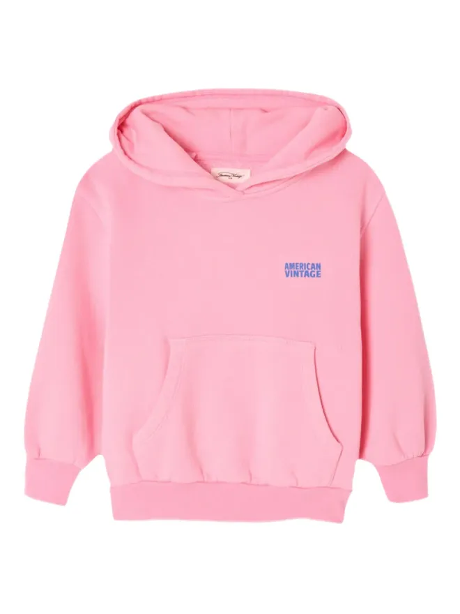 American Vintage Kids American Vintage Kids ロゴプリントフーディーの商品画像