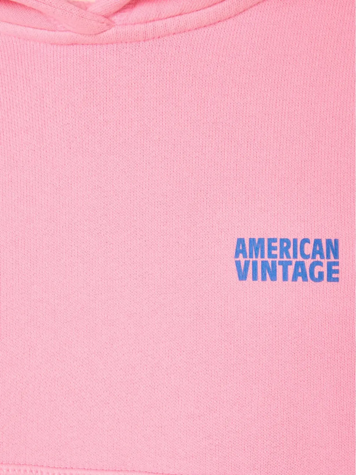 American Vintage Kids ロゴプリントフーディー - 画像3