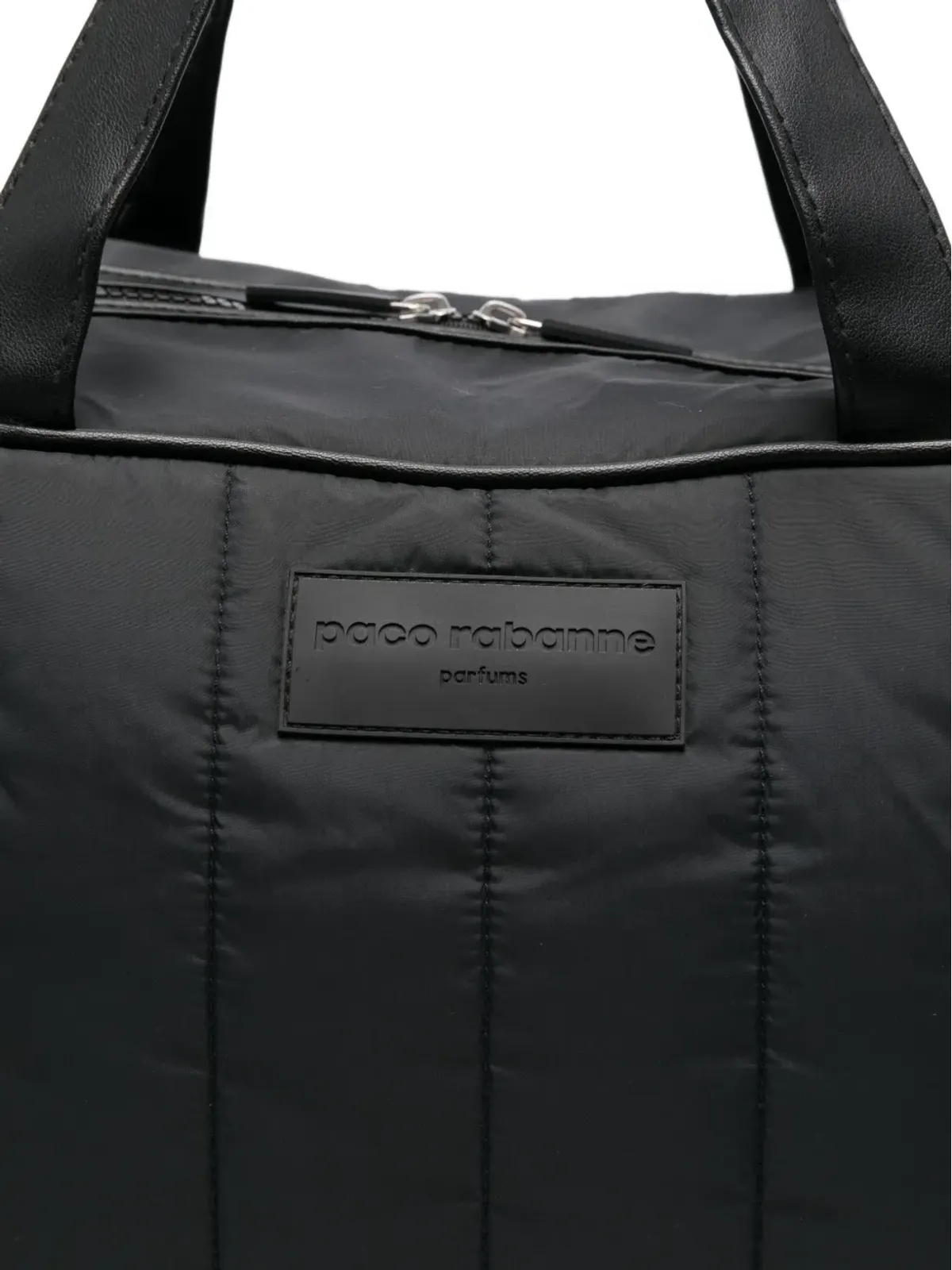 Paco Rabanne Pre-Owned 2000 キルテッド ハンドバッグ - ブラック - 画像3
