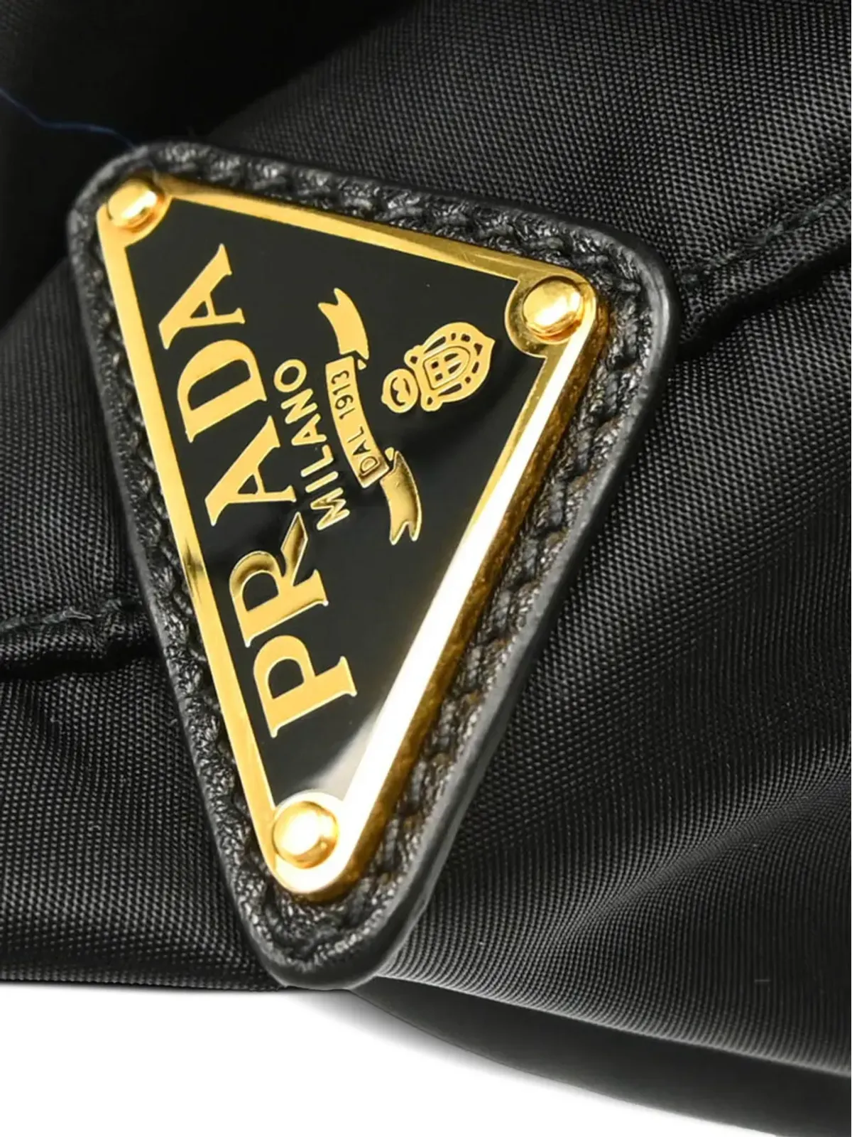 Prada ビンテージ 2010年 リボン付きトートバッグ - ブラック - 画像5