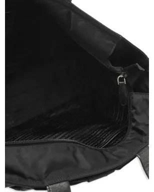Prada ビンテージ 2010年 リボン付きトートバッグ - ブラック - サムネイル4