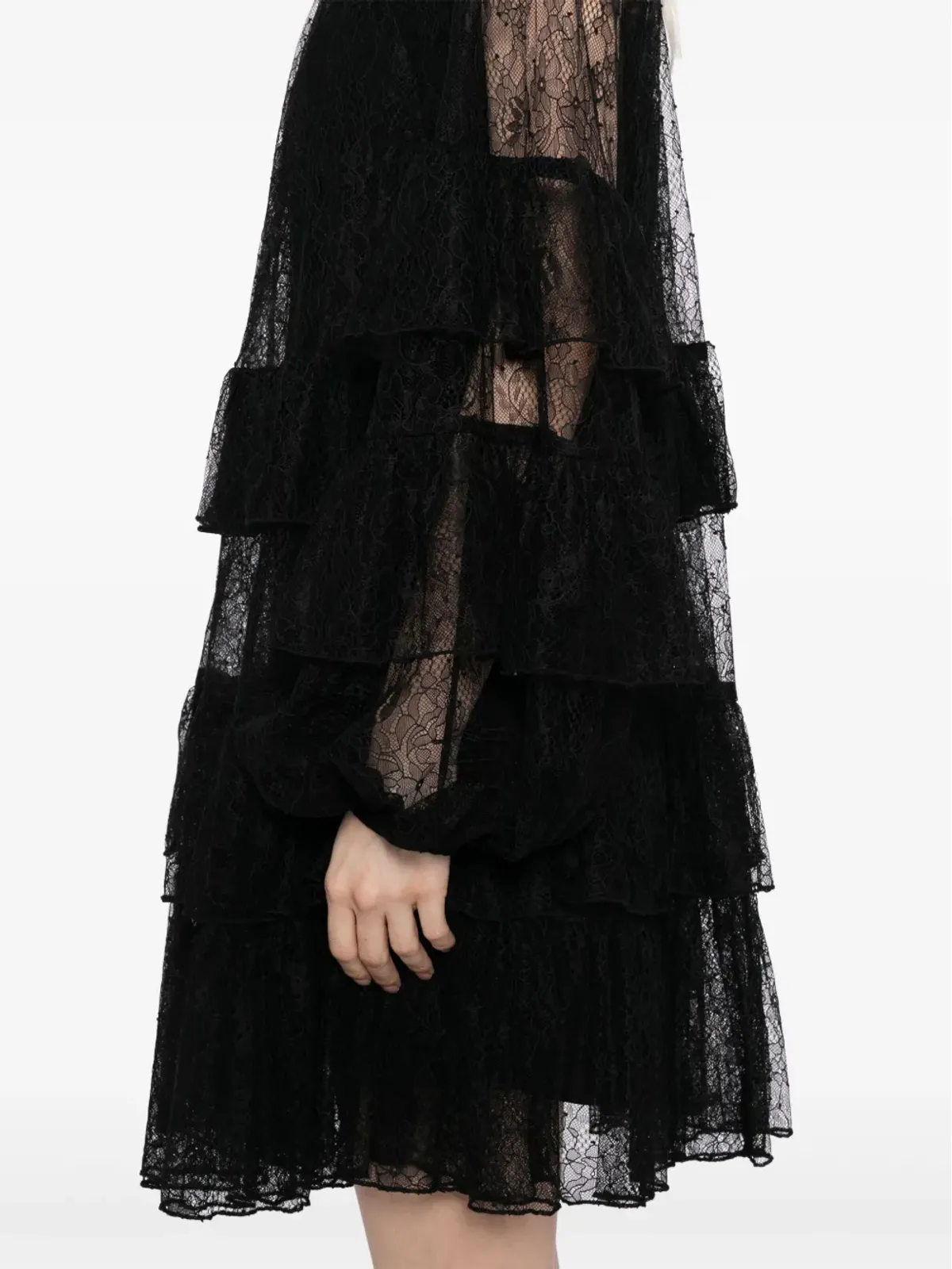 Aje mini Primrosi dress - Black - 画像5