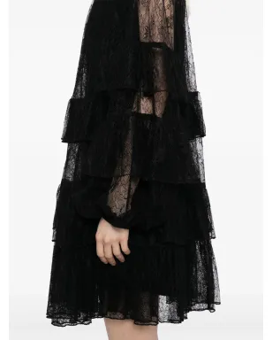 Aje mini Primrosi dress - Black - サムネイル5