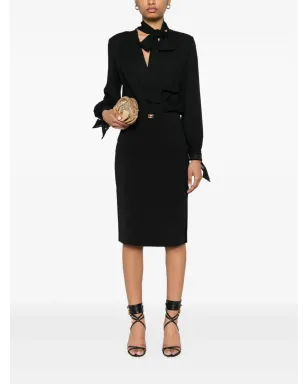 Elisabetta Franchi クレープミニスカート - サムネイル2