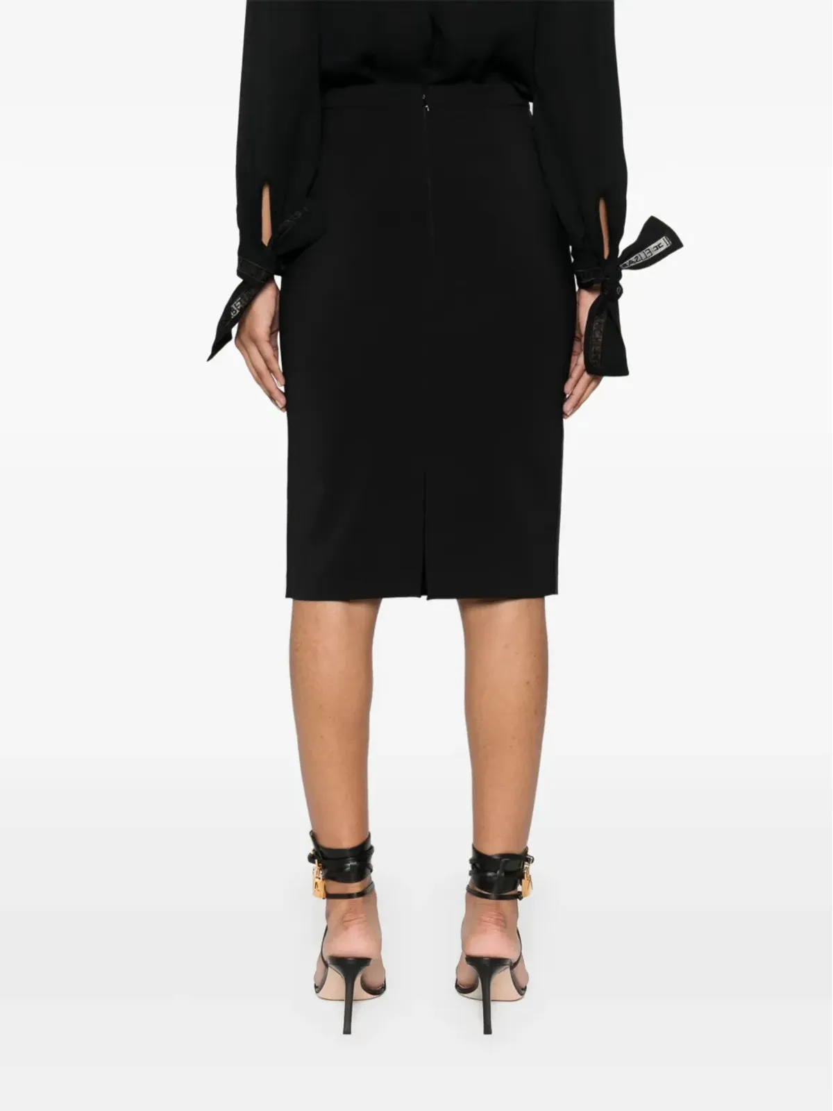 Elisabetta Franchi クレープミニスカート - 画像4