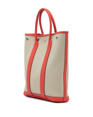 Hermès ビンテージ 2021 Toile Garden Party ファイル 28 サッチェル - ブラウン - サムネイル2