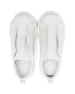 MONTELPARE TRADITION leather sneakers - White - サムネイル3