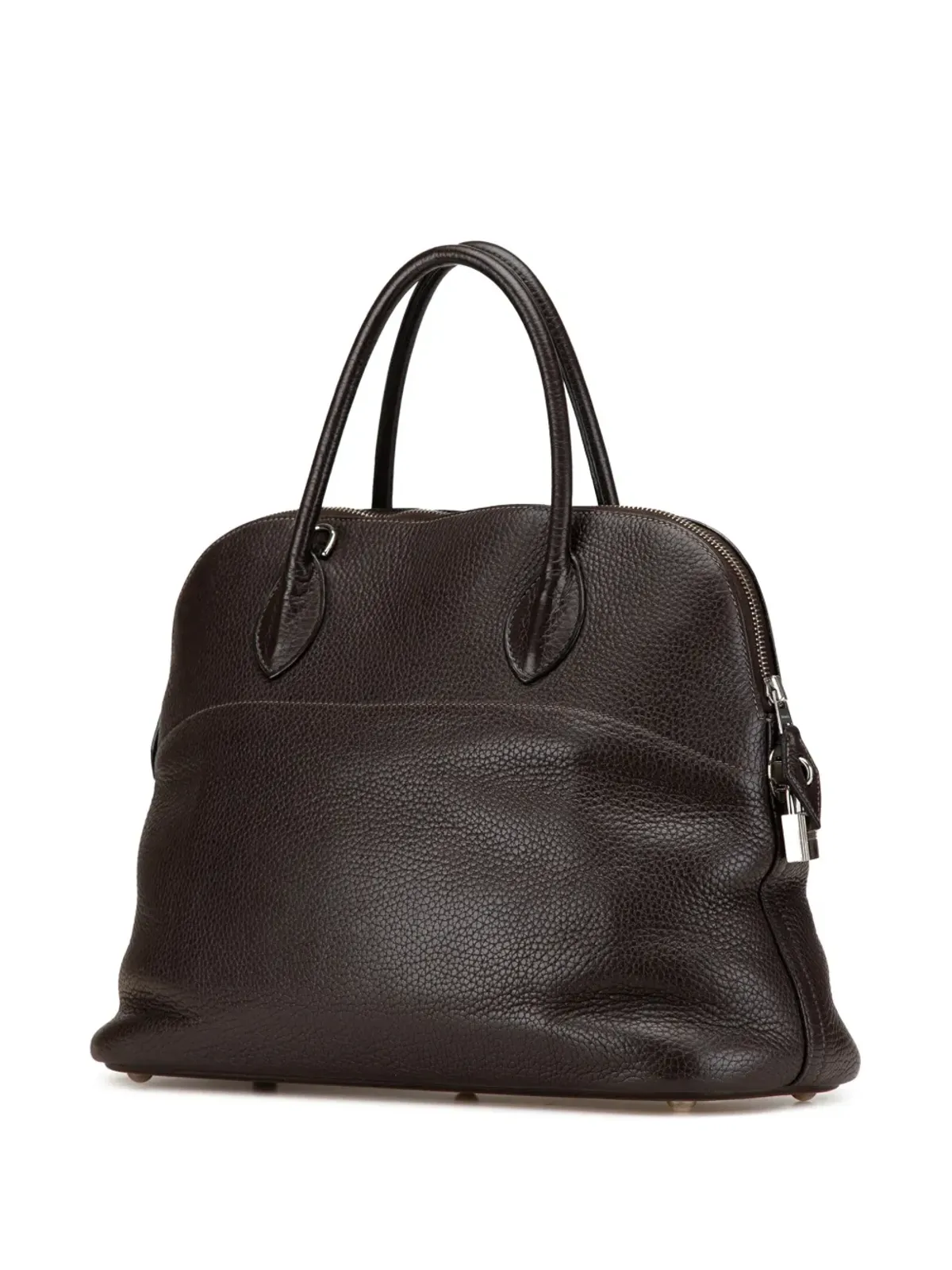 Hermès ビンテージ 2004 Clemence Bolide 35 サッチェル - ブラウン - 画像2