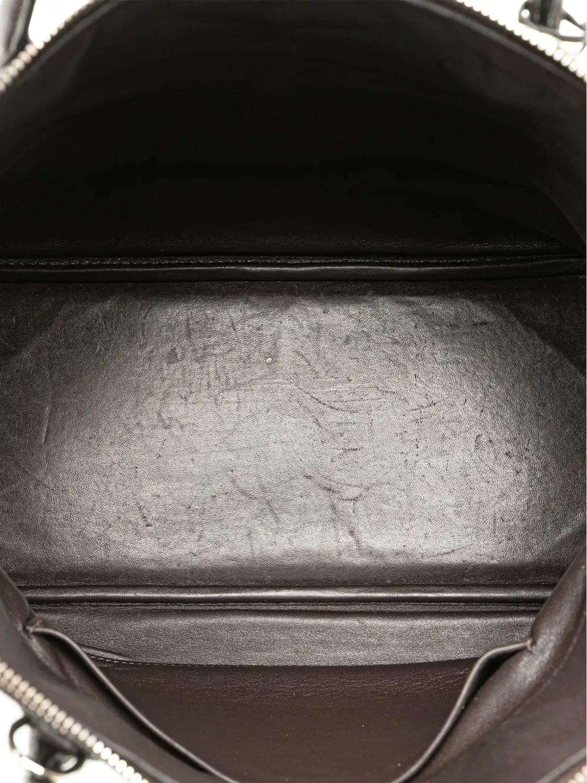 Hermès ビンテージ 2004 Clemence Bolide 35 サッチェル - ブラウン - 画像4