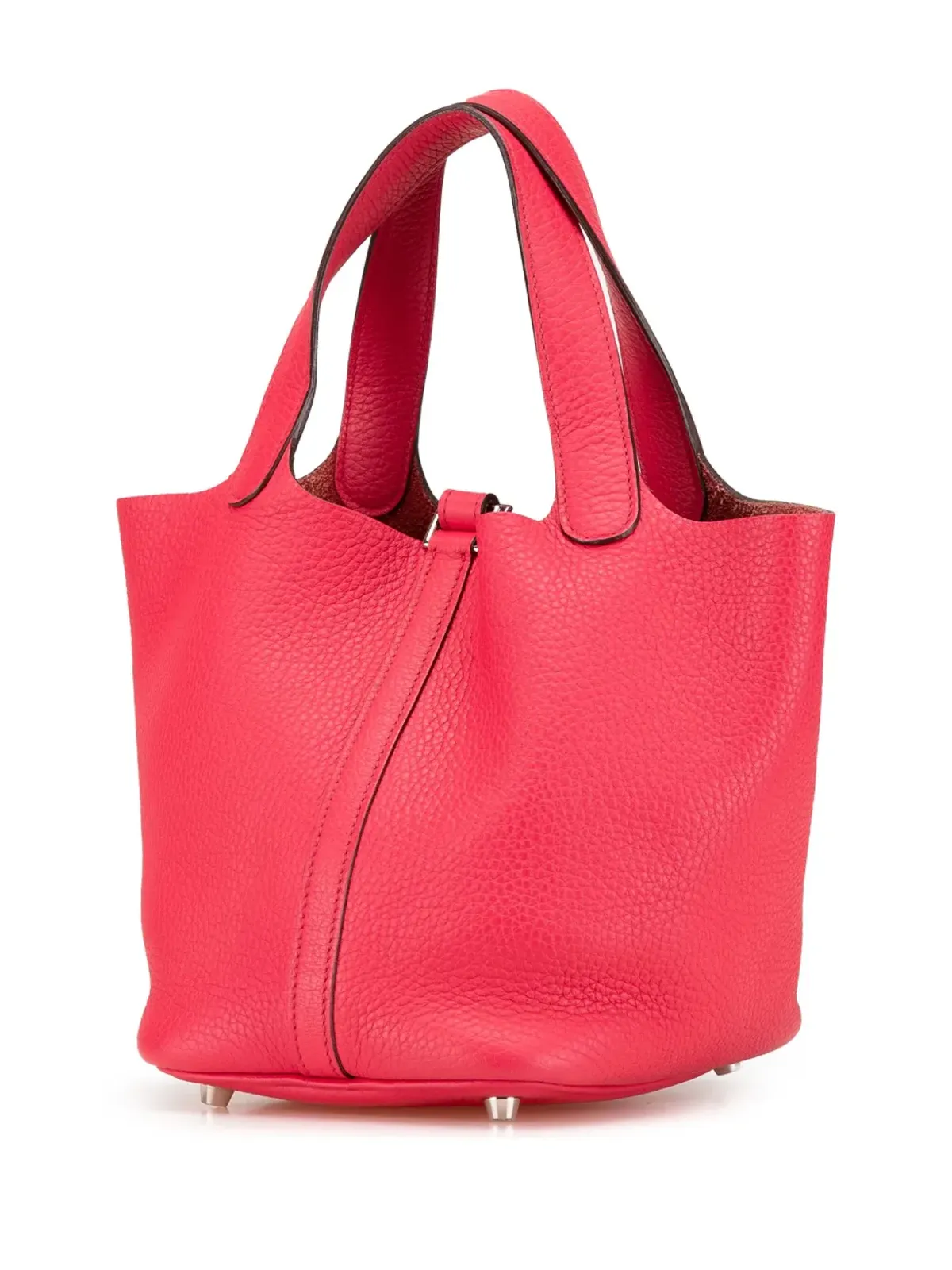 Hermès ビンテージ Clemence Picotin Lock ハンドバッグ - 画像2
