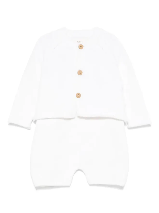 TEDDY & MINOU TEDDY & MINOU 刺繍入りベビー用ロンパース（3点セット）の商品画像