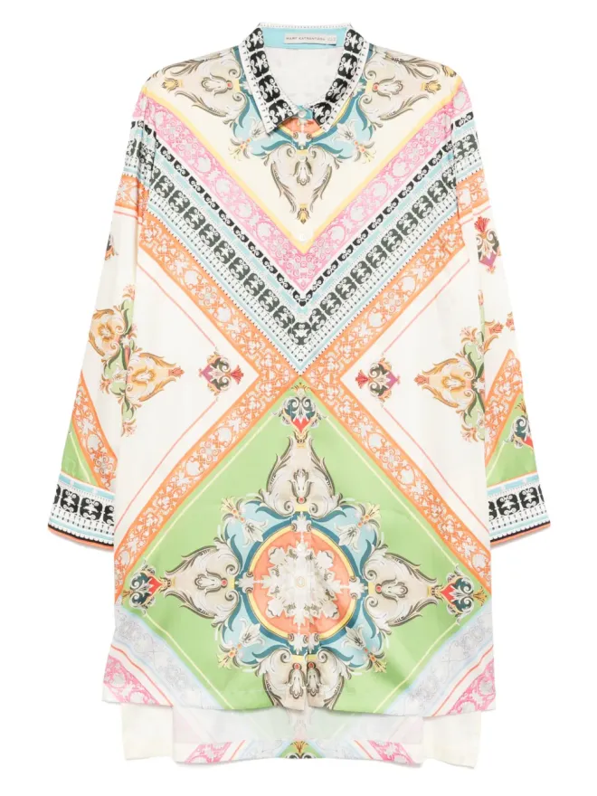 Mary Katrantzou Mary Katrantzou ヴェローナ シャツドレスの商品画像