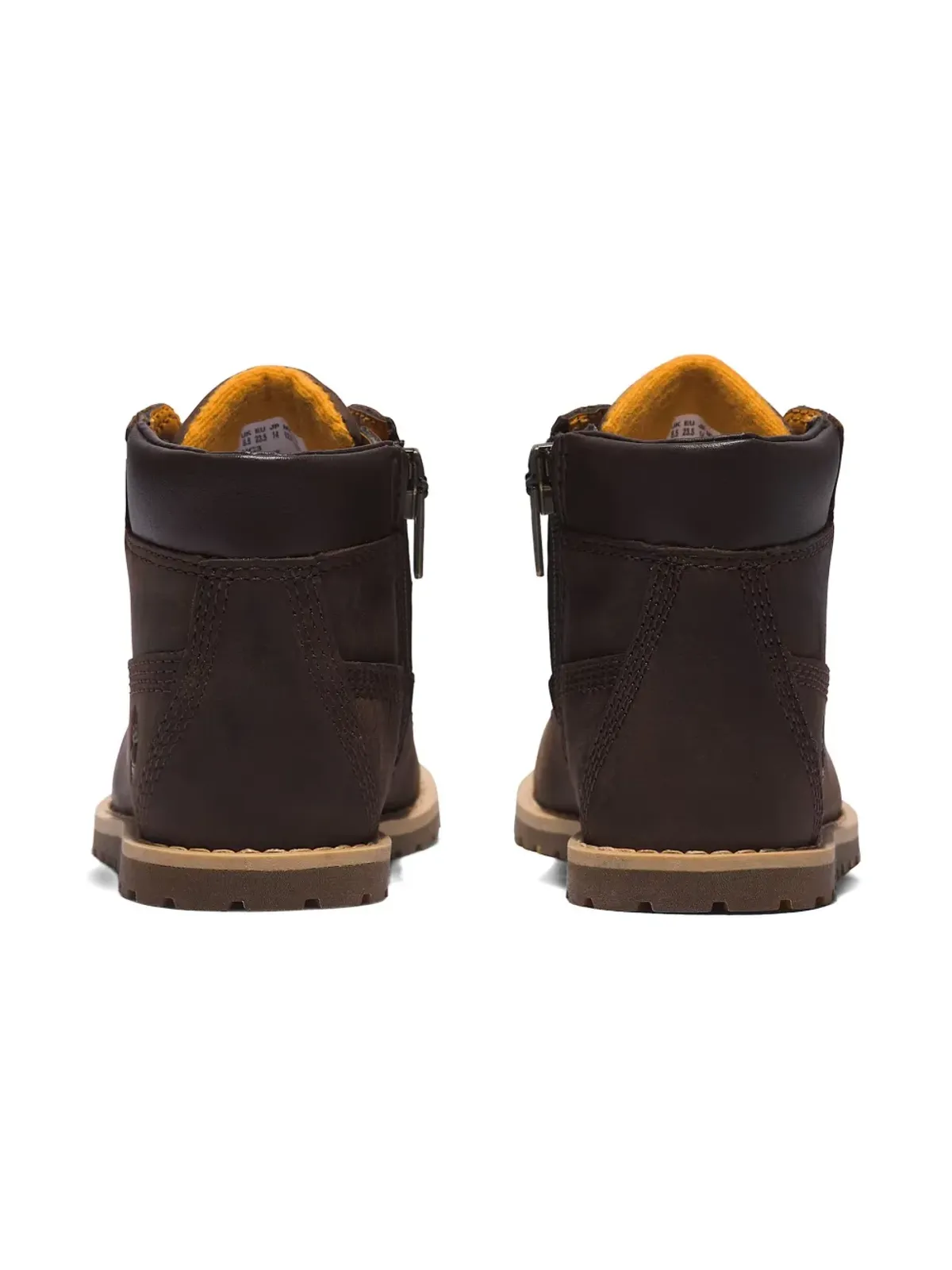 Timberland Kids レザー アンクルブーツ - Brown - 画像3