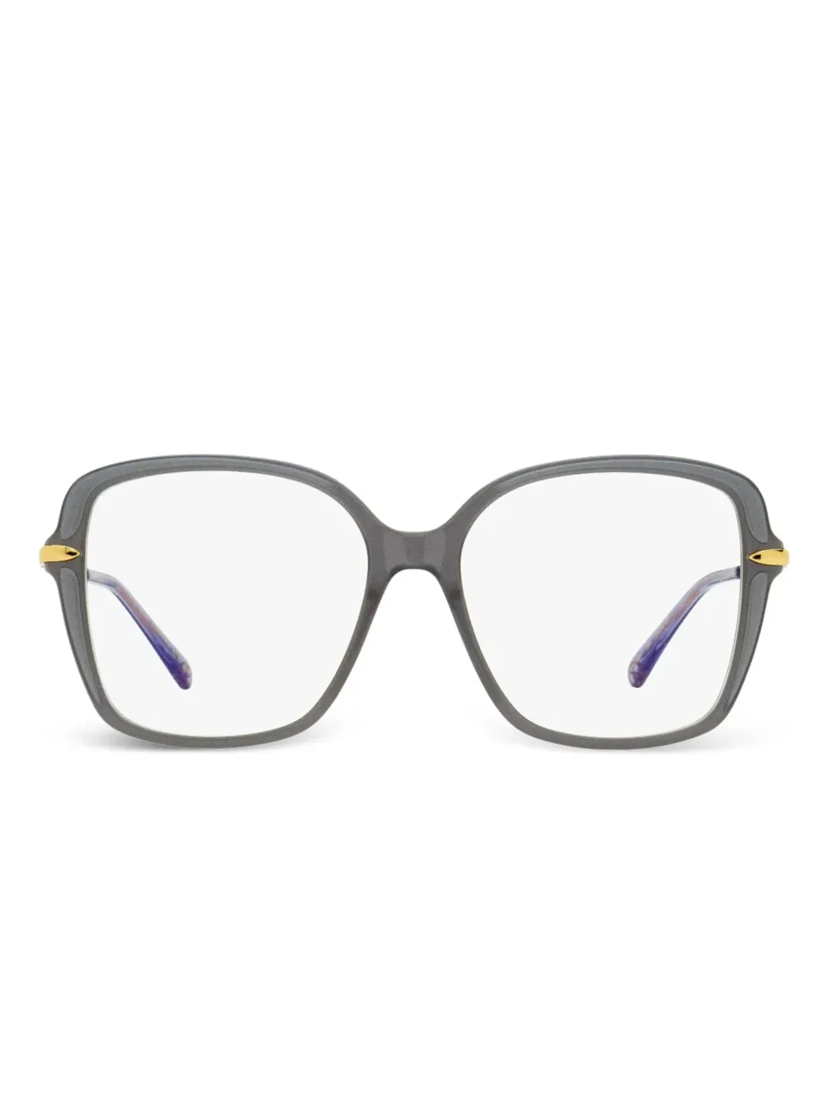 Pomellato Eyewear PM0090 square-shape glasses - Grey - 画像1