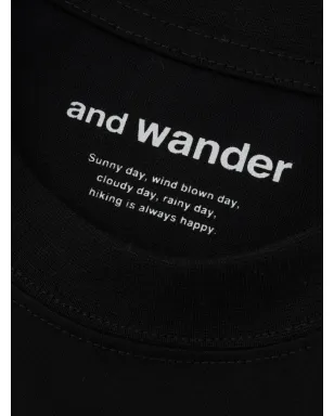 and Wander グラフィックスタンプTシャツ - サムネイル5