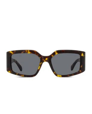 Ferragamo Eyewear べっこう調サングラス - ブラウン - サムネイル1