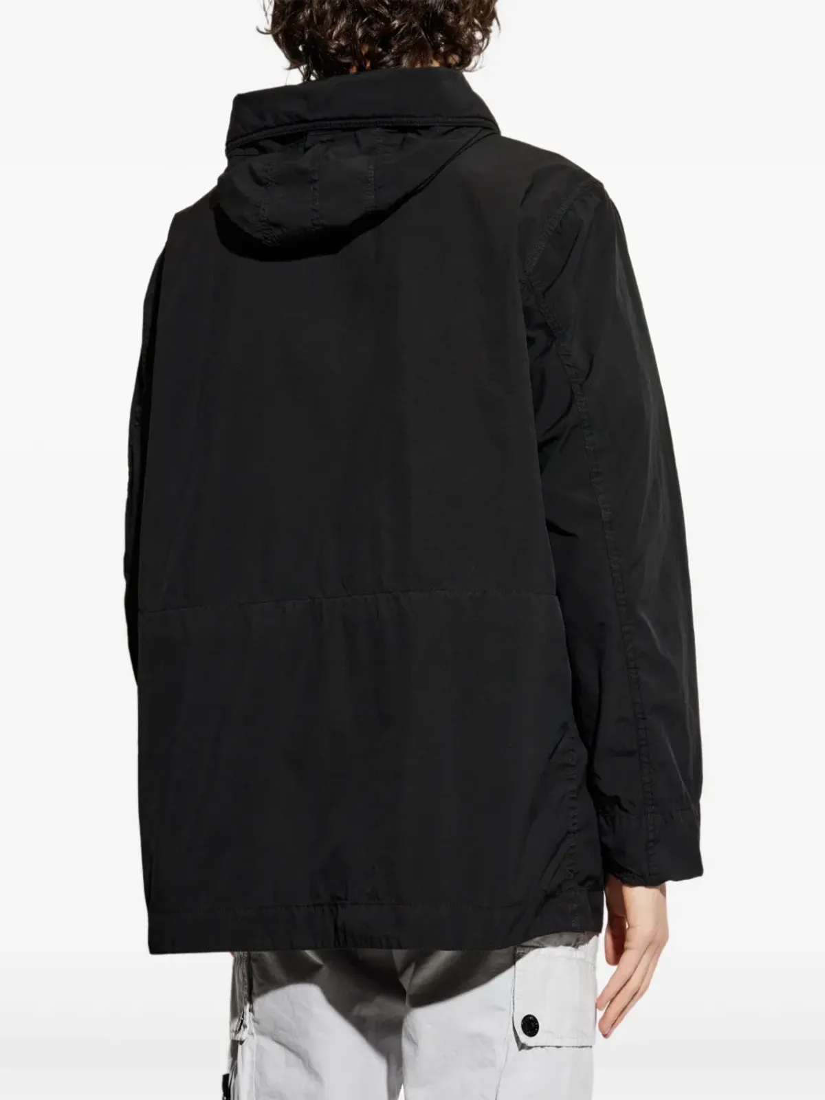 Stone Island コンパスパッチ パーカージャケット - 画像4